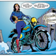 Illustration for article titled Dont Let Disco Nightwing Fool You, the Newi Batman 66/Wonder Woman 77/i Comic Gets Surprisingly Dark